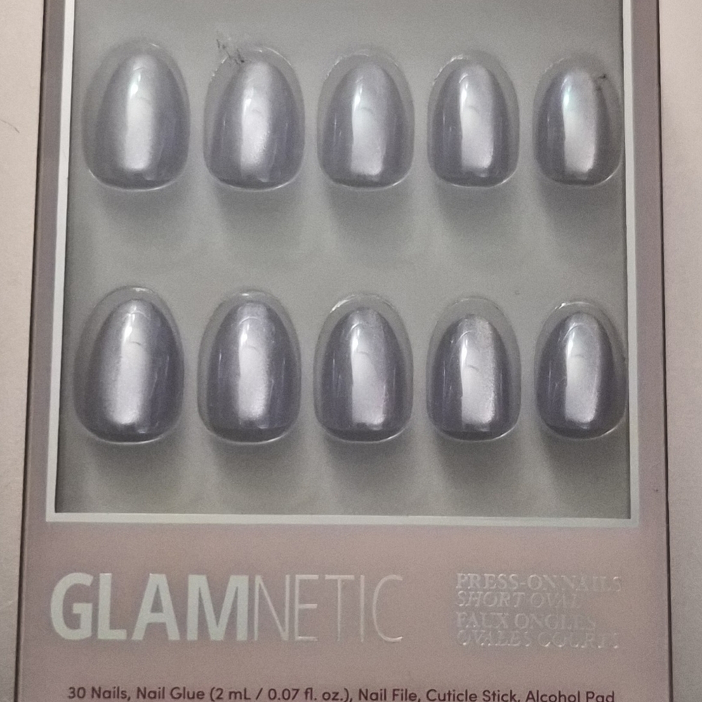 Glamnetic Mermaid's Tail Press-On Nails - Pink and Purple